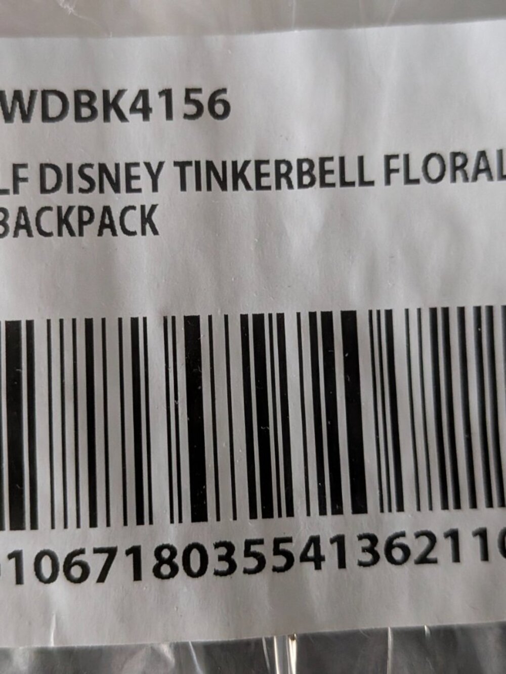 Disney Tinkerbell mini backpack Loungefly exclusive SDCC 2025 Pristine! - Picture 11 of 16